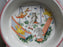 Tiffany Playground, Animals, Flowers, Pink Trim: Children's Bowl, 6 5/8" x 1.5"