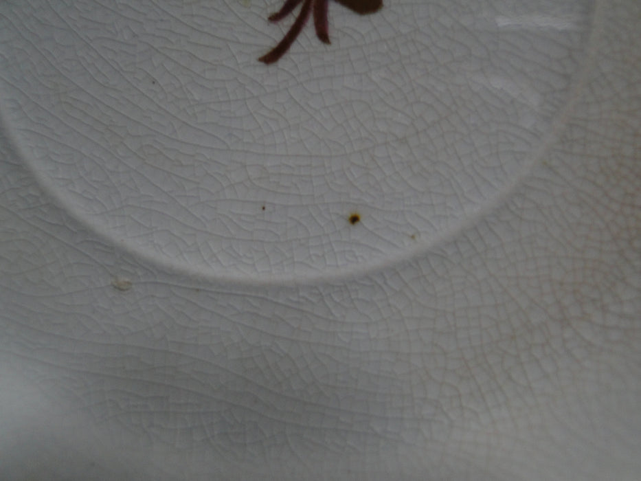 Meakin, Alfred Tea Leaf, Copper Tea Leaf Center: 6" Saucer Only, Crazing