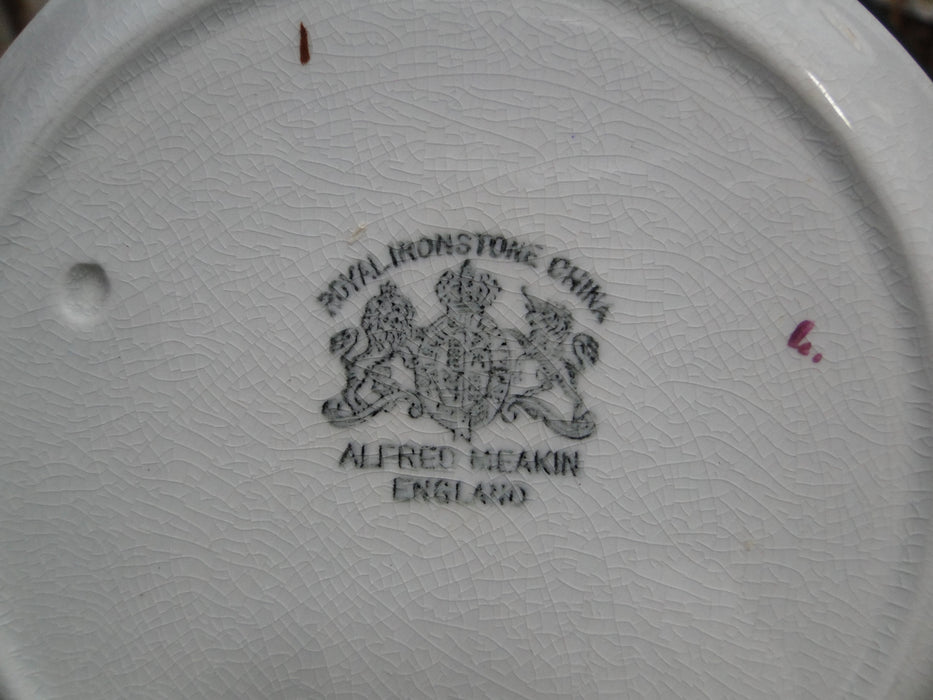 Meakin, Alfred Tea Leaf, Copper Tea Leaf Center: 6" Saucer Only, Crazing
