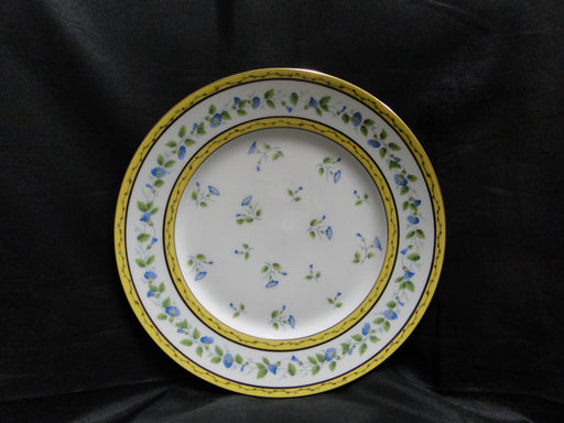 Raynaud Ceralene Morning Glory Sprays, Yellow Bands: Dinner Plate (s), 10 3/4"