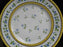 Raynaud Ceralene Morning Glory Sprays, Yellow Bands: Dinner Plate (s), 10 3/4"
