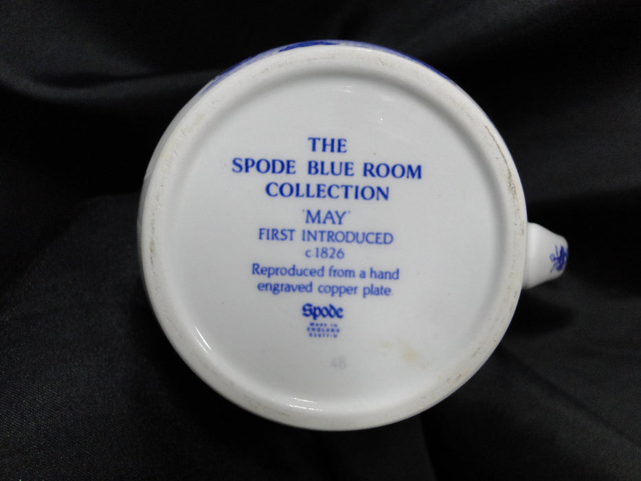 Spode Blue Room Collection, Blue & White: "May" Jug / Creamer, 3 3/8"