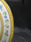 Raynaud Ceralene Morning Glory Sprays, Yellow Bands: Salad Plate (s), 7 5/8"