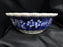 Copeland Spode's Tower Blue, Flowers & Scene: Salad / Serving Bowl, 10" x 3 3/4"