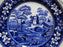 Spode Tower Blue, Flowers & Scene: Salad Plate (s), 7 3/4"