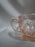 Jeannette Cube Pink, Depression Glass: Open Sugar Bowl, 2 3/8" Tall
