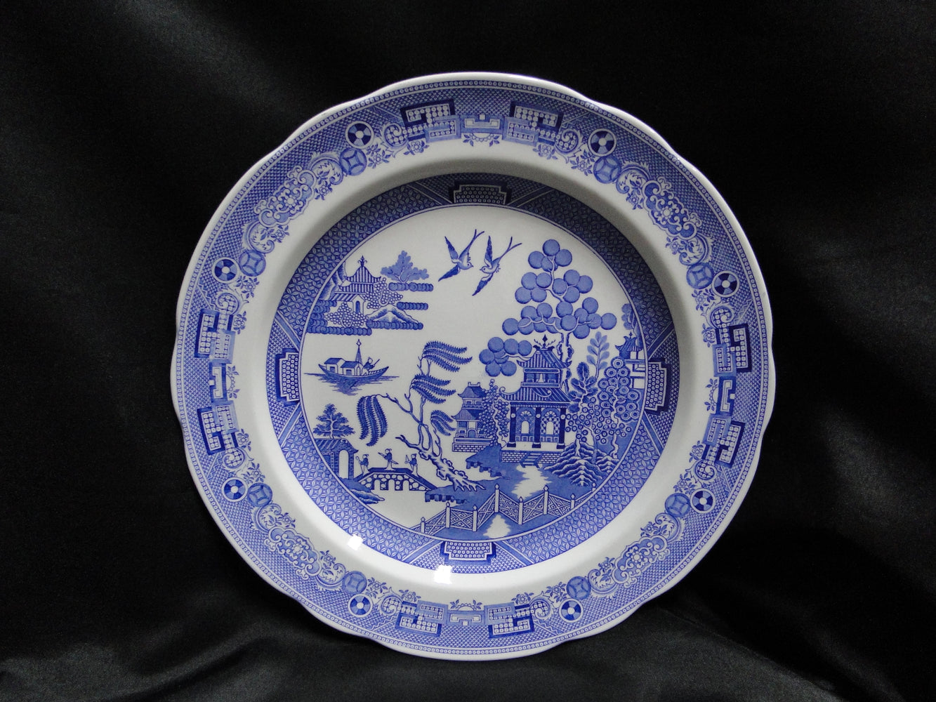 Spode Blue Room, Blue & White: Dinner Plate, 10 1/2", "Willow"