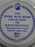 Spode Blue Room, Blue & White: Dinner Plate, 10 1/2", "The Rhinocerous House"