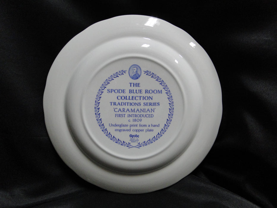 Spode Blue Room, Traditions, Blue & White: Dinner Plate, 10 1/2", "Caramanian"