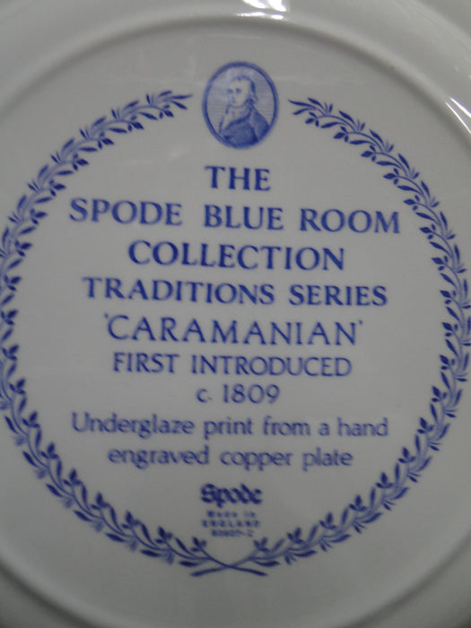 Spode Blue Room, Traditions, Blue & White: Dinner Plate, 10 1/2", "Caramanian"