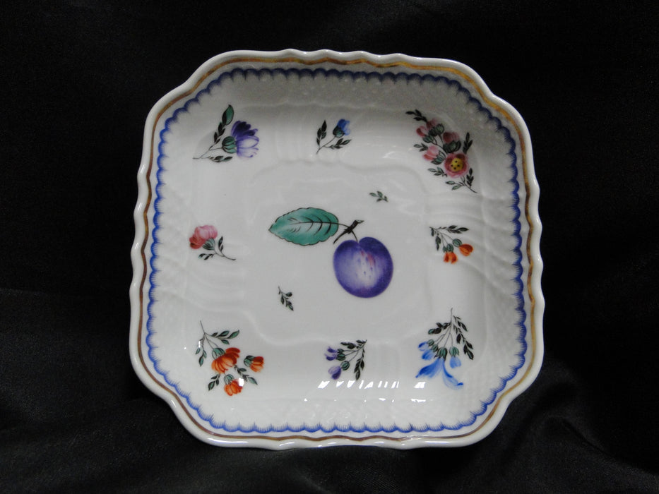 Richard Ginori Italian Fruits, Antico Doccia: Square Dish / Tray (s), 5 1/2"