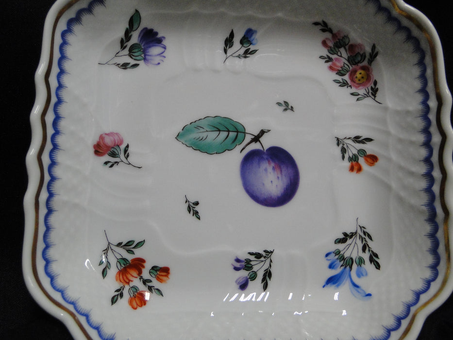 Richard Ginori Italian Fruits, Antico Doccia: Square Dish / Tray (s), 5 1/2"