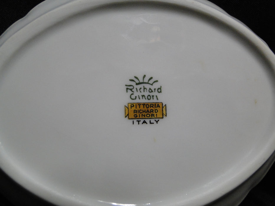 Richard Ginori Italian Fruits, Antico Doccia: Oval Dish / Silver Tray, 4 7/8"