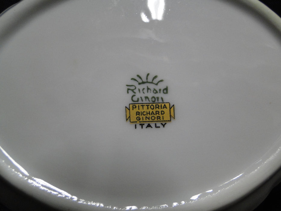 Richard Ginori Italian Fruits, Antico Doccia: Oval Dish / Silver Tray, 4 7/8"