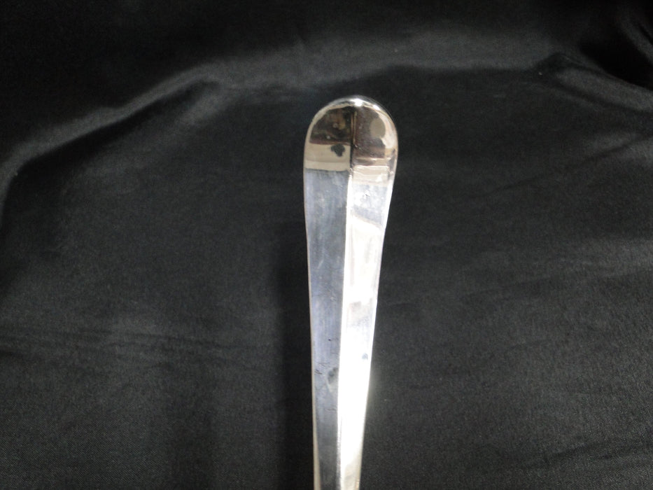 Silverplate Flatware Made in China: Salad Serving Spoon & Fork, 12 1/2"