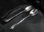 Silverplate Flatware Made in China: Salad Serving Spoon & Fork, 12 1/2"