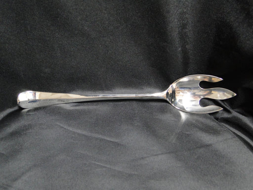 Silverplate Flatware Made in China: Salad Serving Spoon & Fork, 12 1/2"
