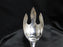 Silverplate Flatware Made in China: Salad Serving Spoon & Fork, 12 1/2"