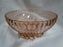 Anchor Hocking AHC37 Pink, Ribbed Design: Salad Serving Bowl, 9 3/8" x 4 1/4"