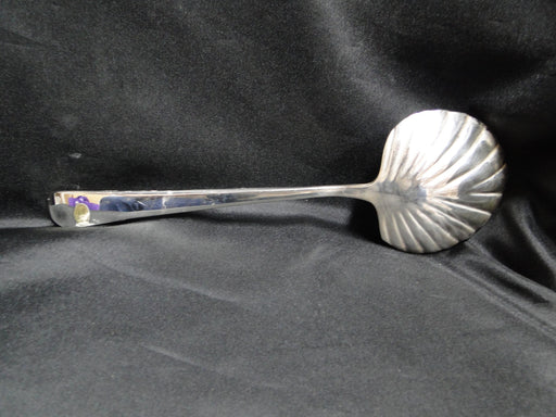 Silverplate Flatware Made in China: Casserole Spoon w/ Shell Bowl, 10 3/8"