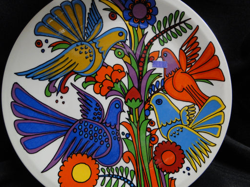 Villeroy & Boch Acapulco, Birds, Flowers: Salad Plate (s), 8", White Spot