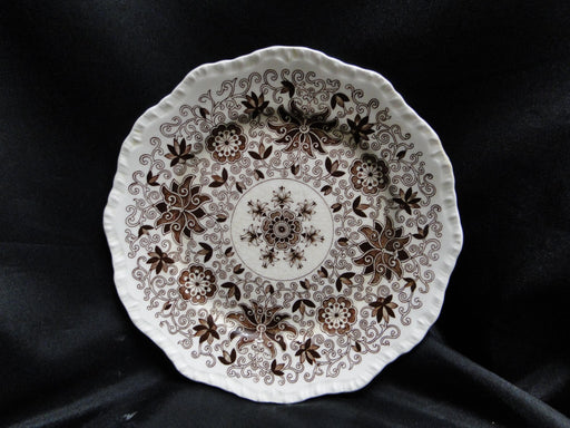 Mason's Bow Bells Brown, Flowers & Scrolls: Salad Plate, 8", As Is