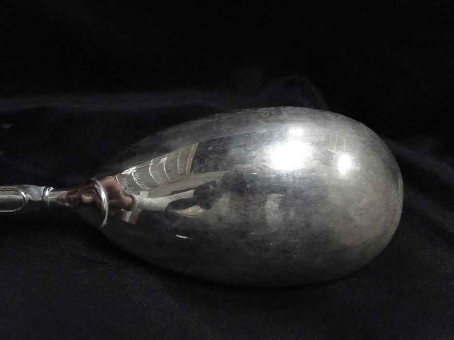 Silverplate Flatware Made in China: Salad Serving Spoon & Fork, 10 3/4"