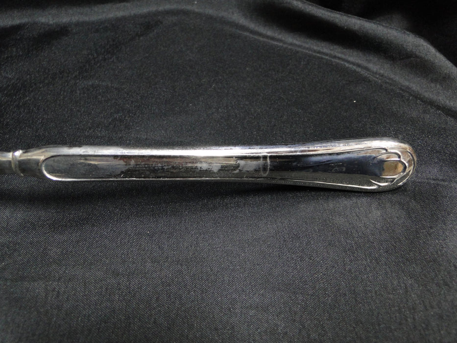 Silverplate Flatware Made in China: Salad Serving Spoon & Fork, 10 3/4"