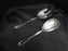 Silverplate Flatware Made in China: Salad Serving Spoon & Fork, 10 3/4"
