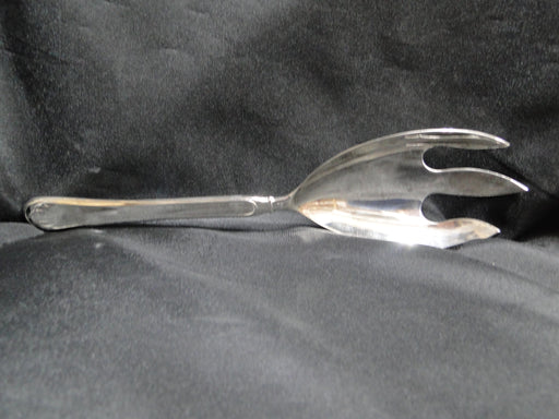 Silverplate Flatware Made in China: Salad Serving Spoon & Fork, 10 3/4"
