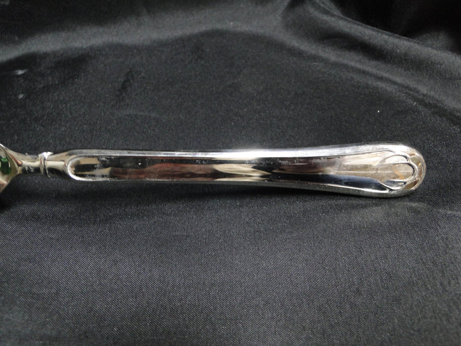 Silverplate Flatware Made in China: Salad Serving Spoon & Fork, 10 3/4"