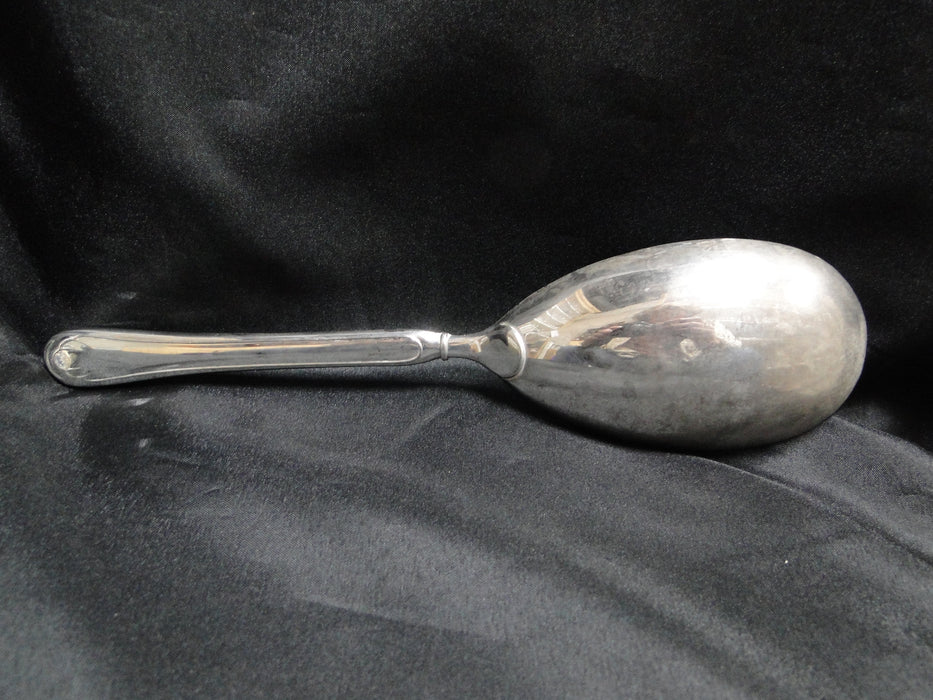 Silverplate Flatware Made in China: Salad Serving Spoon & Fork, 10 3/4"