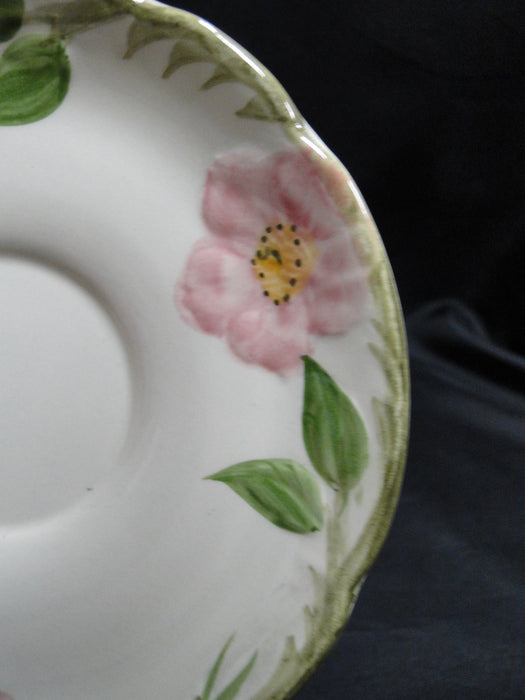 Franciscan Desert Rose, USA: 5 3/4" Saucer (s) Only, No Cup, As Is