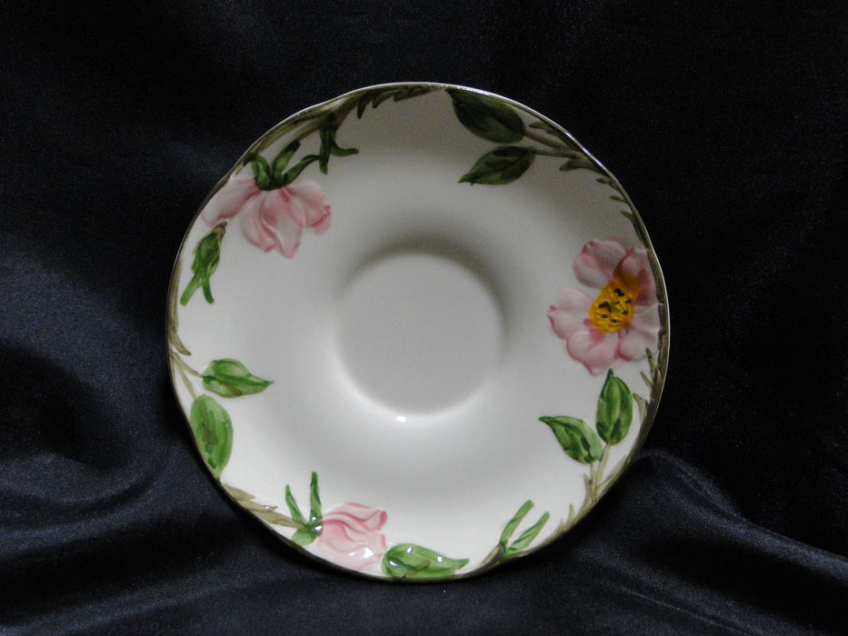 Franciscan Desert Rose, USA: 5 3/4" Saucer (s) Only, No Cup, As Is