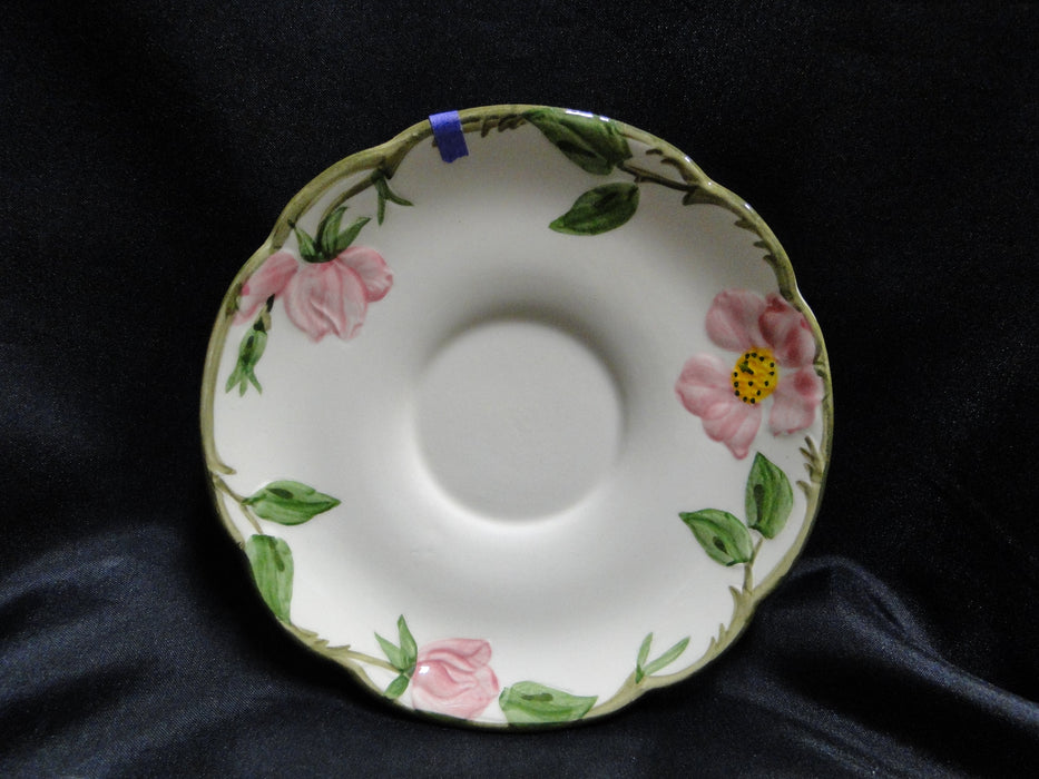 Franciscan Desert Rose, USA: 5 3/4" Saucer (s) Only, No Cup, As Is
