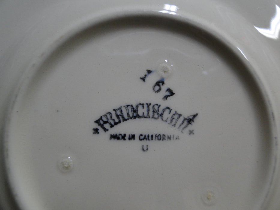 Franciscan Desert Rose, USA: Bread Plate, 6 1/4", Flaw