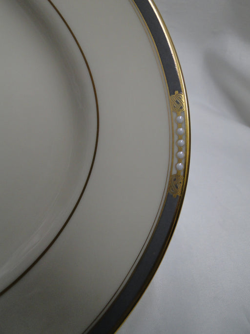 Lenox McKinley, Gray Band: Oval Serving Platter, 16" x 11 3/8"