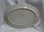 Lenox McKinley, Gray Band: Oval Serving Platter, 16" x 11 3/8"