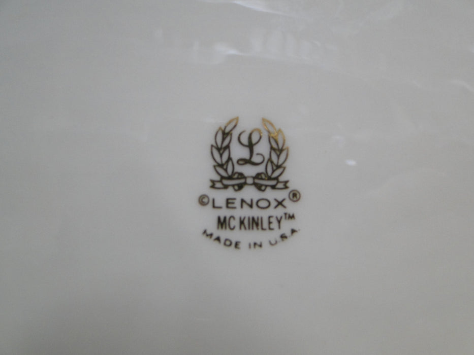 Lenox McKinley, Gray Band: Oval Serving Bowl (s), 9 5/8" x 7 3/8" x 1 7/8"