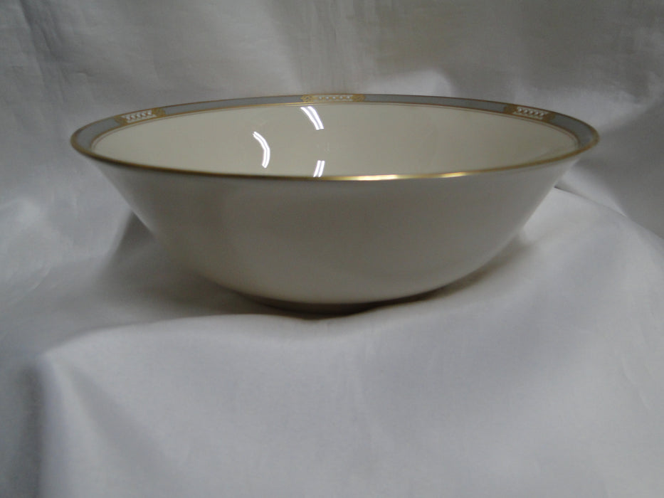 Lenox McKinley, Gray Band: Round Serving Bowl, 9 3/8" x 3 1/8"