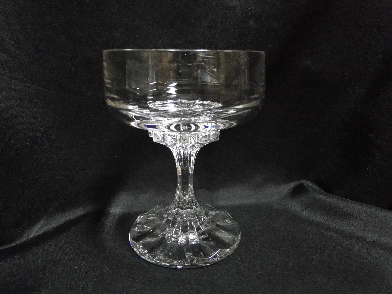 Villeroy & Boch Connaisseur, Ribbed Stem: Champagne Sherbet (s), 5" Tall