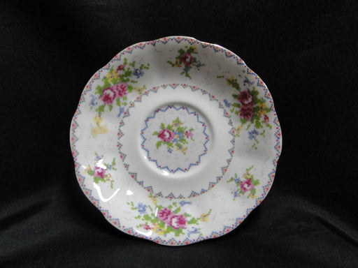 Royal Albert Petit Point, Floral Embroidery: 5 3/8" Saucer (s) Only, No Cup