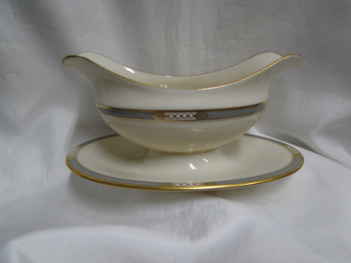 Lenox McKinley, Gray Band: Gravy Boat w/ Attached Underplate