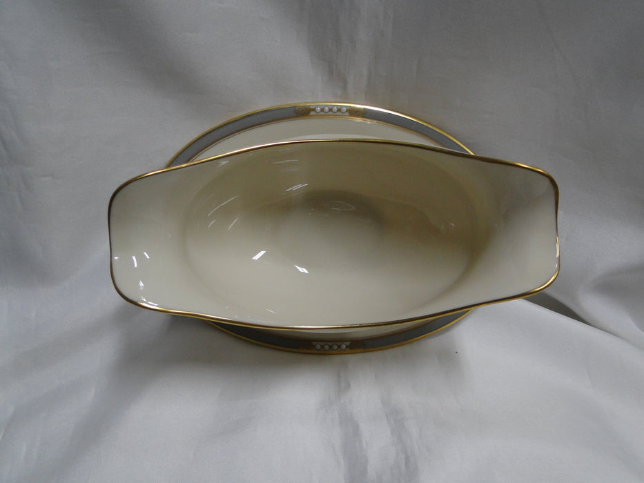 Lenox McKinley, Gray Band: Gravy Boat w/ Attached Underplate