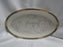 Lenox McKinley, Gray Band: Relish w/ Center Design, 9 5/8" x 5 3/4"