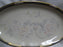 Lenox McKinley, Gray Band: Relish w/ Center Design, 9 5/8" x 5 3/4"