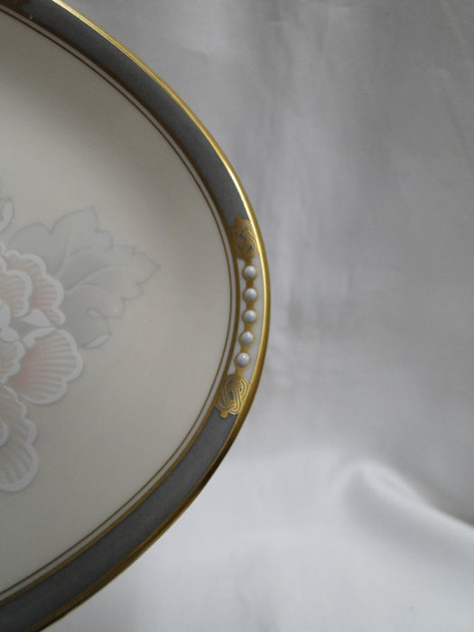 Lenox McKinley, Gray Band: Relish w/ Center Design, 9 5/8" x 5 3/4"