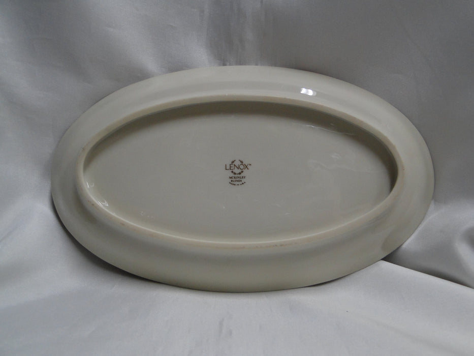 Lenox McKinley, Gray Band: Relish w/ Center Design, 9 5/8" x 5 3/4"