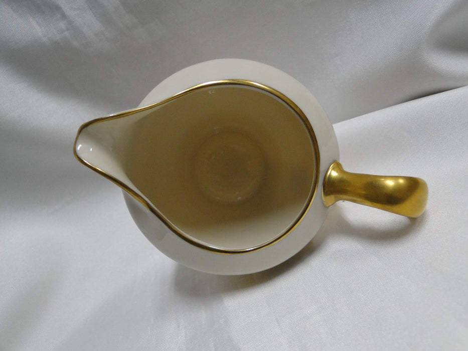 Lenox McKinley, Gray Band: Creamer / Cream Pitcher, 3" Tall