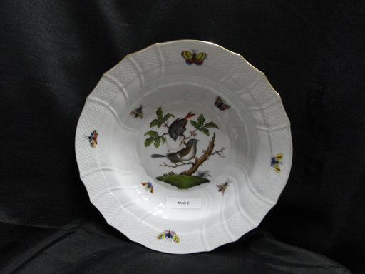 Herend Rothschild Bird: Rim Soup Bowl, 9 1/2" x 2", 1501, RO, Motif E